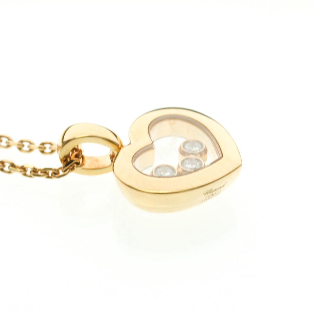 CHOPARD 18k Gold Diamond Necklace View 5
